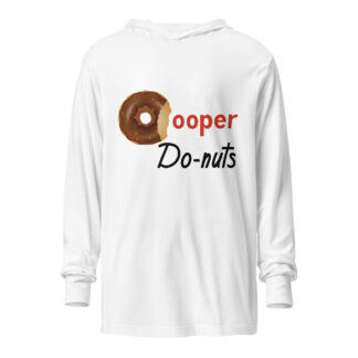 Cooper Do-nuts Hooded long-sleeve tee